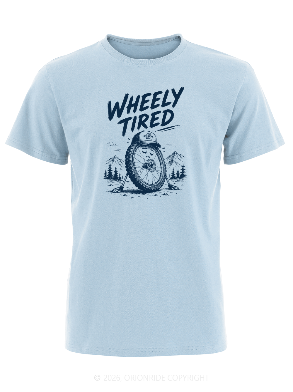 Orionride Wheely Tired Short Sleeves Bike T-Shirt