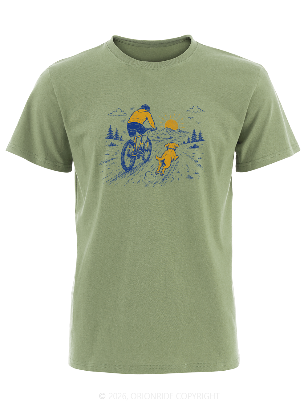 Orionride Sharing Nature Short Sleeves Bike T-Shirt