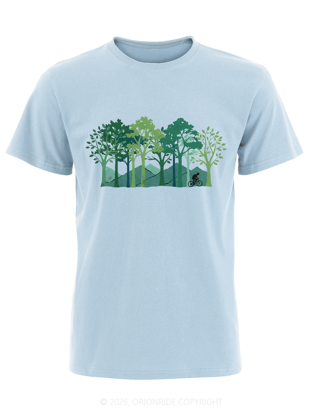 Orionride Galloping Through The Forest Short Sleeves Bike T-Shirt