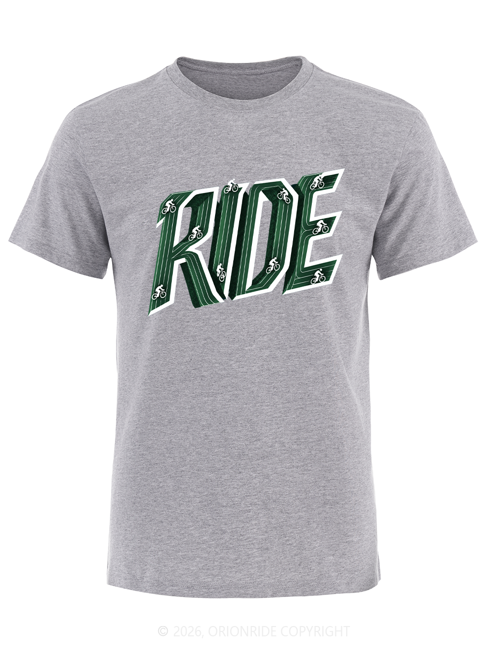 Orionride  Typography Cycling Short Sleeves Bike T-Shirt