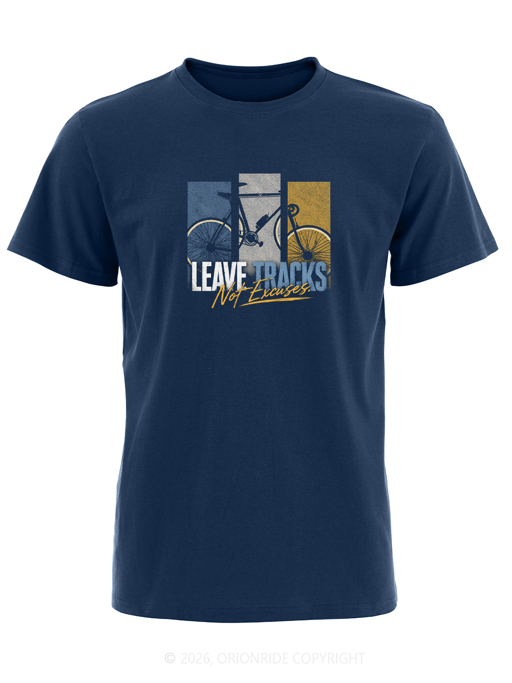 Orionride Leave Tracks Short Sleeves Bike T-Shirt