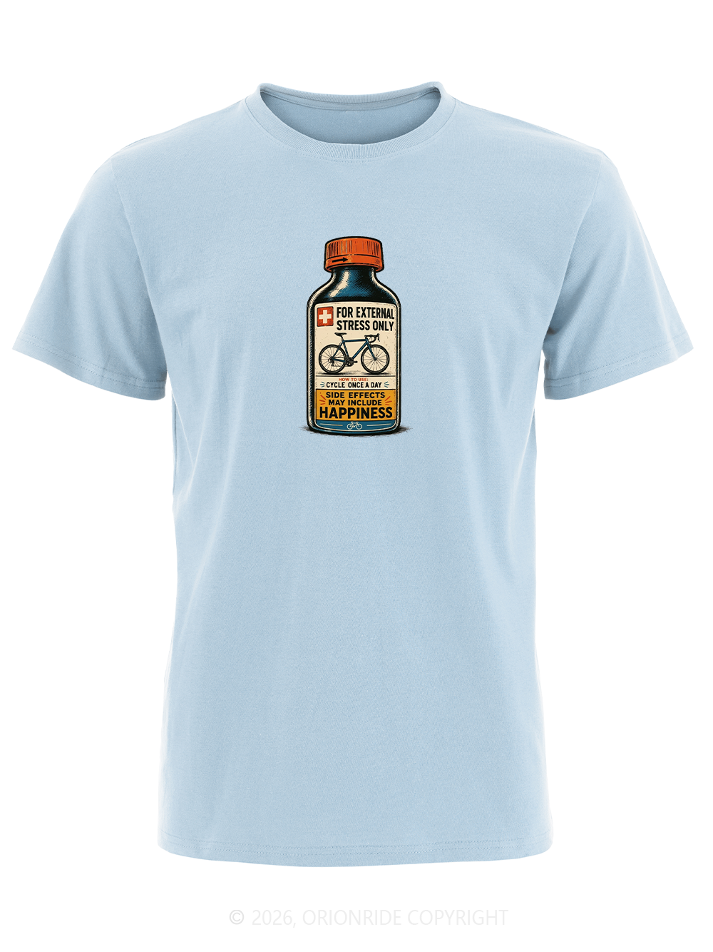 Orionride For External Stress Only Short Sleeves Bike T-Shirt