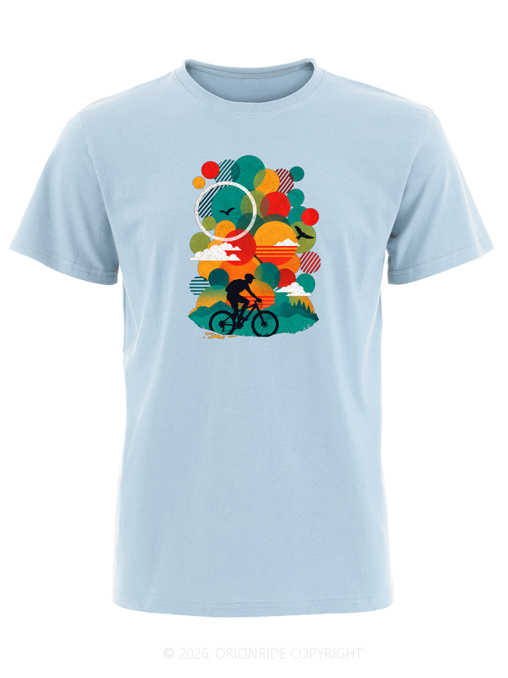 Orionride Ride Toward Light Short Sleeves Bike T-Shirt