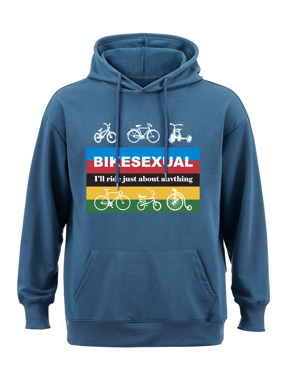 Orionride Color Strip Cycling Classic Hoodie