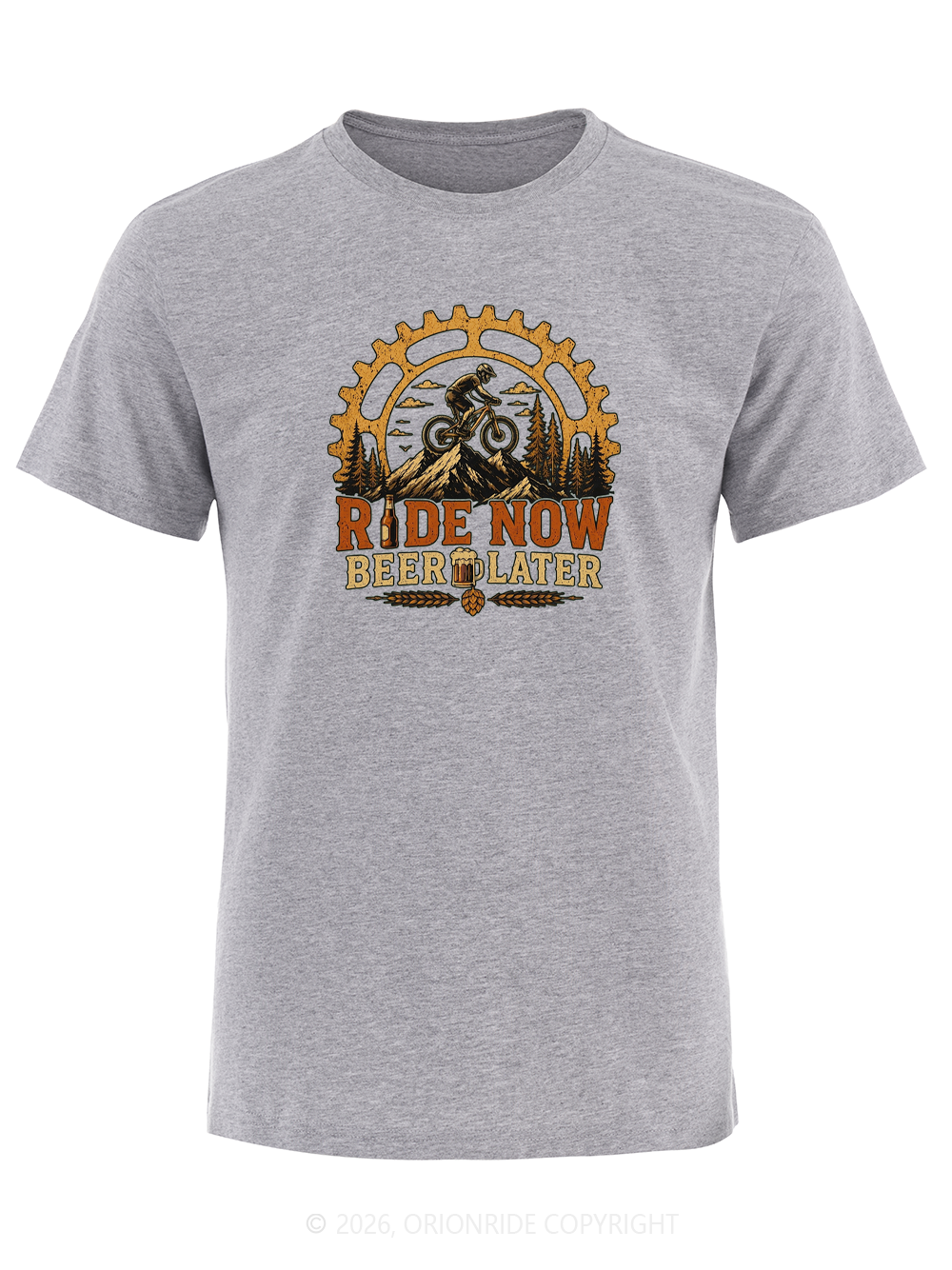 Orionride Gear & Sip Short Sleeves Bike T-Shirt