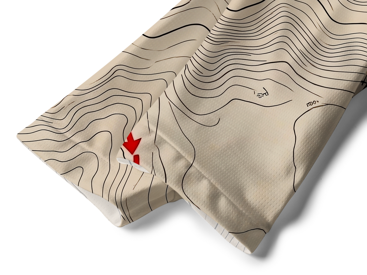 Orionride Topographic Quest Long Sleeve Downhill Jersey
