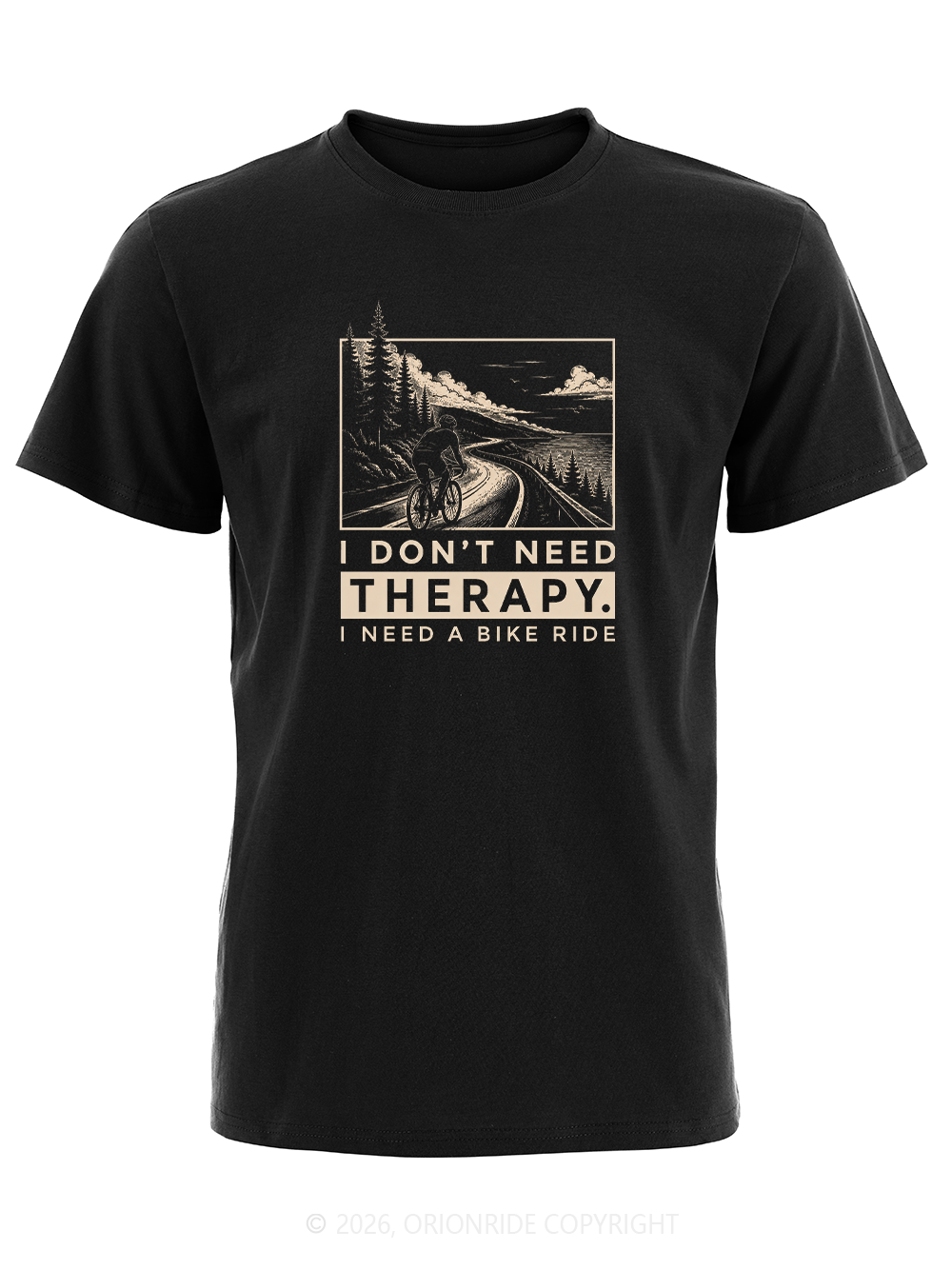 Orionride I Don’T Need Therapy Short Sleeves Bike T-Shirt