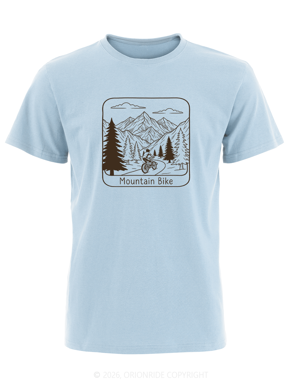 Orionride Undulating Peaks Short Sleeves Bike T-Shirt