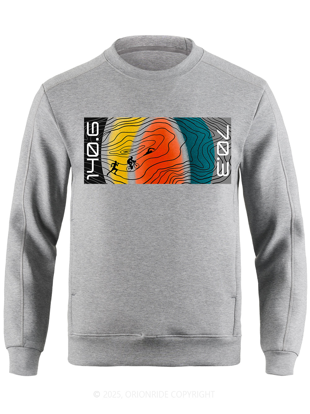 Orionride Color Triathlon Long Sleeves Bike Sweatshirts