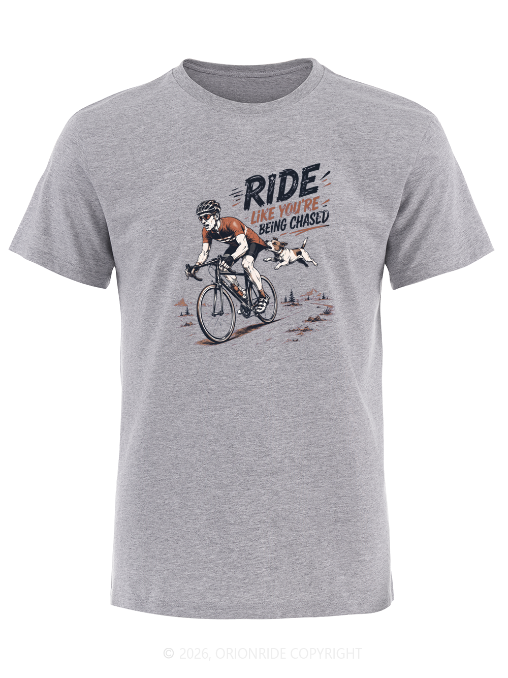 Orionride Like You’Re Being Chased Short Sleeves Bike T-Shirt