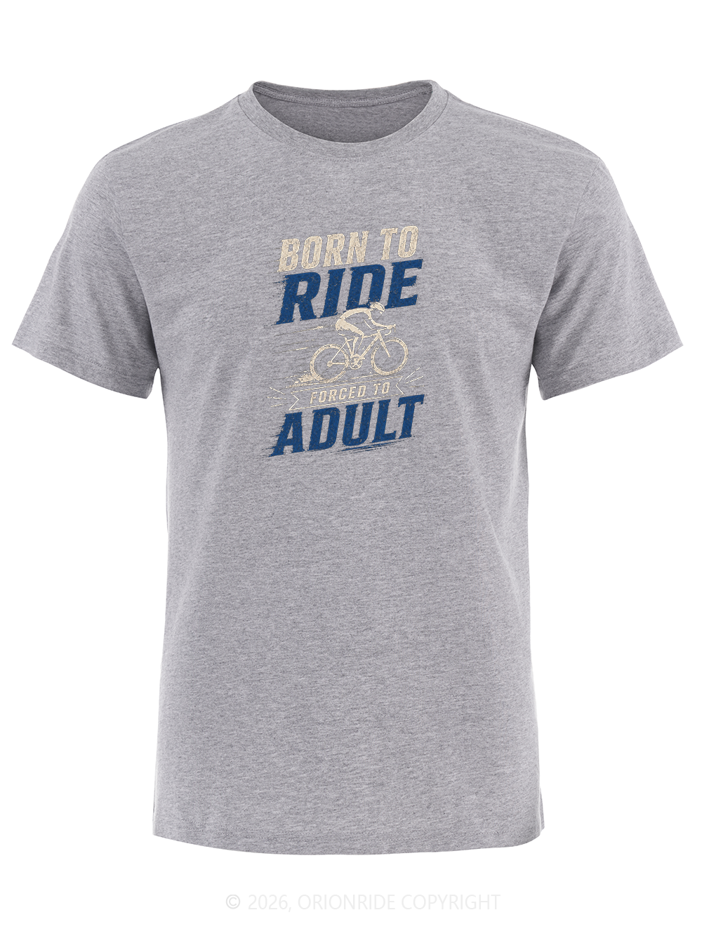 Orionride Forced To Adult Short Sleeves Bike T-Shirt
