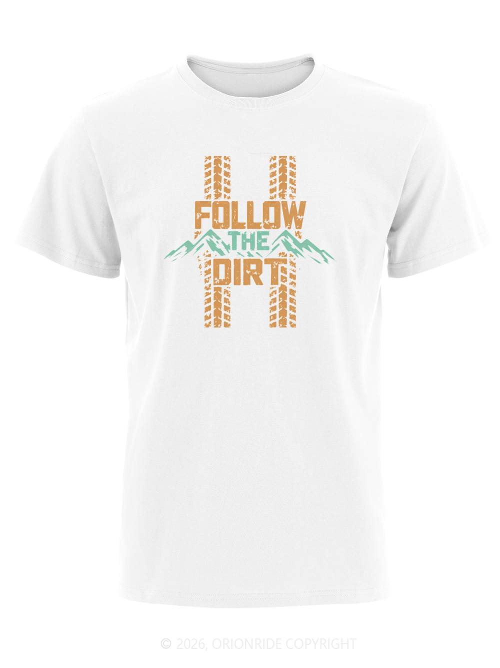 Orionride Follow The Dirt Short Sleeves Bike T-Shirt