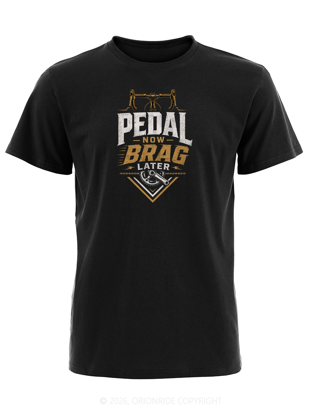 Orionride Pedal Then Pride Short Sleeves Bike T-Shirt