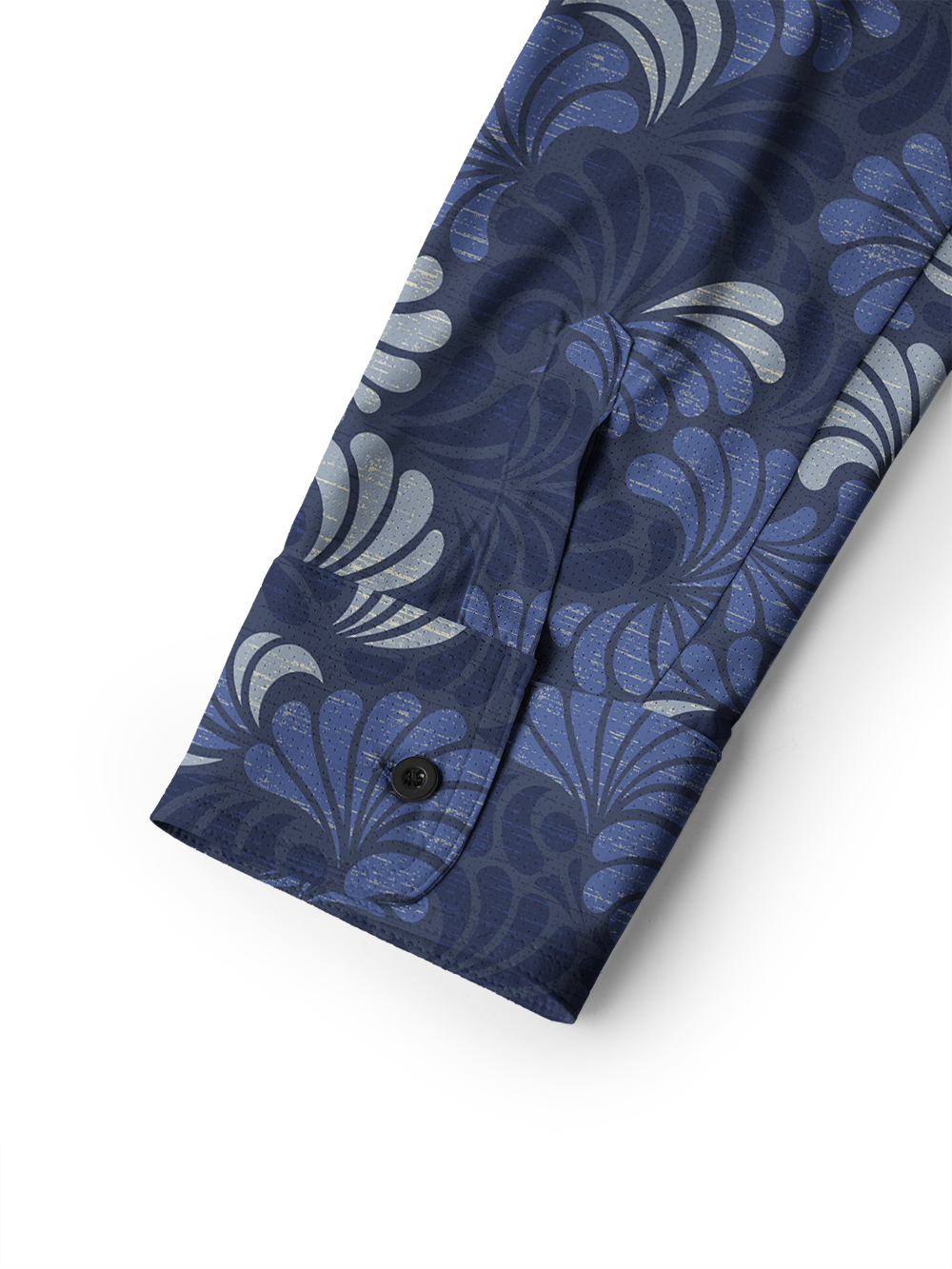 Orionride Abstract Petals Men's Stretchy Breathable Long Sleeve Gravel Shirt