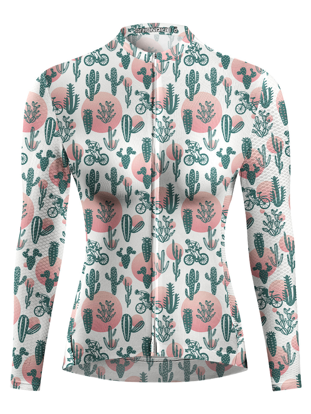 Orionride Cactus Ride Women's Long Sleeve Cycling Jersey
