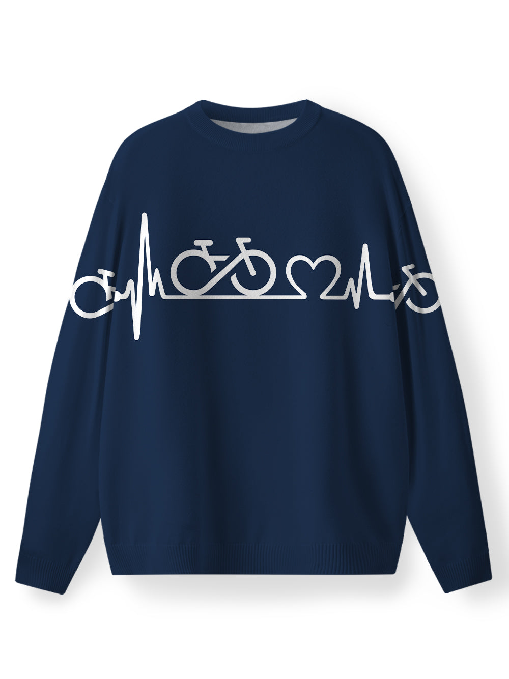Orionride Bike Heartbeat Men's Sweaters