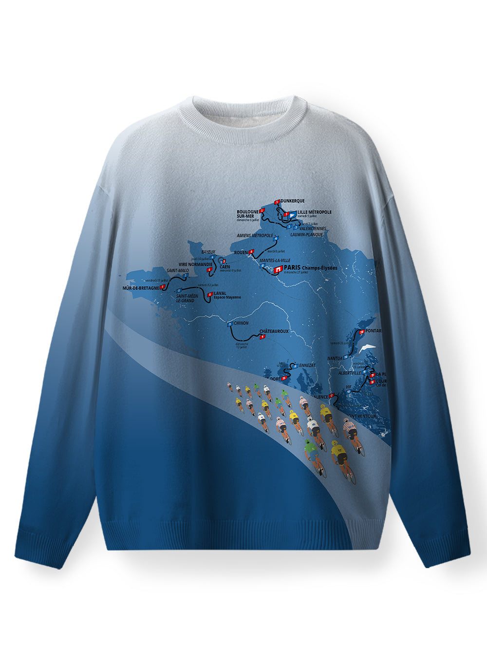 Orionride Race Route Men's Sweaters