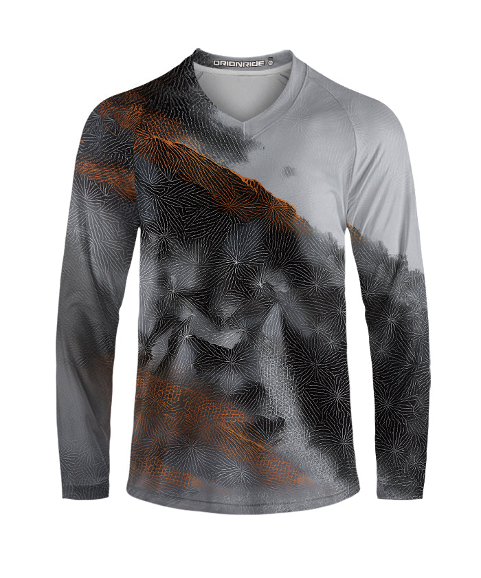 Orionride Towering Mountains Long Sleeve Downhill Jersey