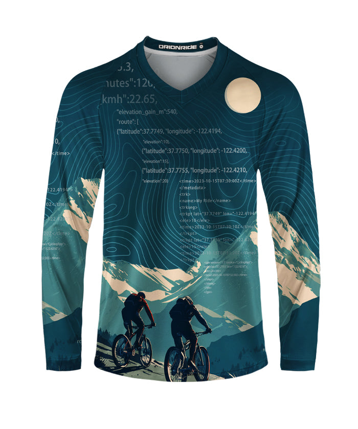 Orionride Travel Together Long Sleeve Downhill Jersey