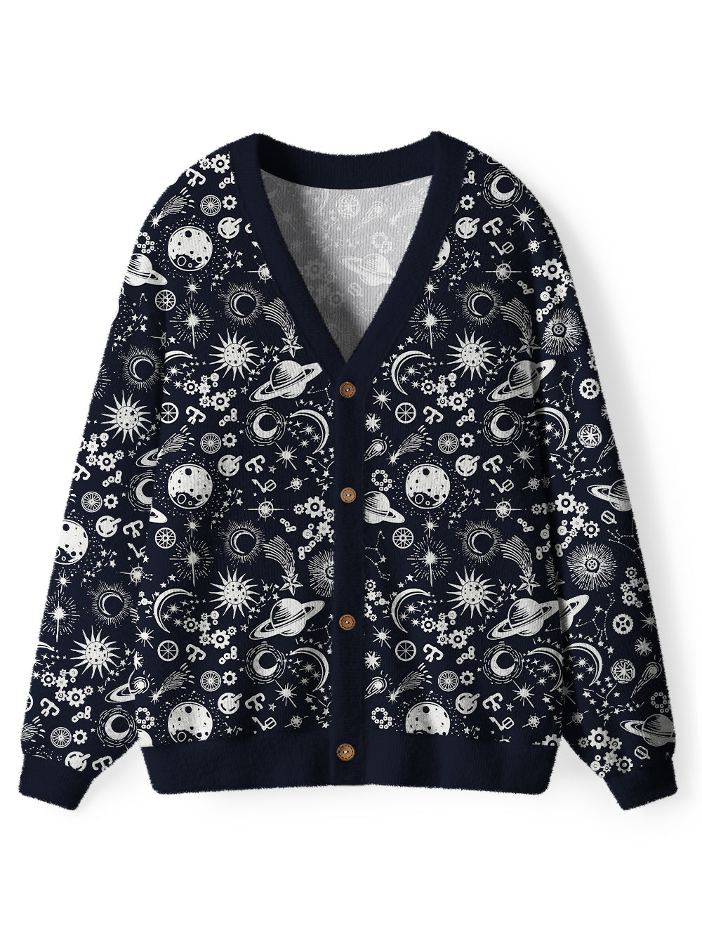 Orionride Interstellar Gear Men's Cardigan Knit Sweaters
