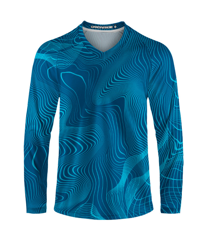 Orionride Advanced Lines Long Sleeve Downhill Jersey