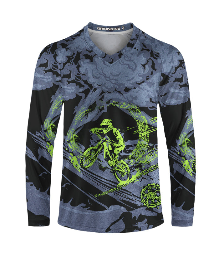 Orionride Through The Clouds Long Sleeve Downhill Jersey