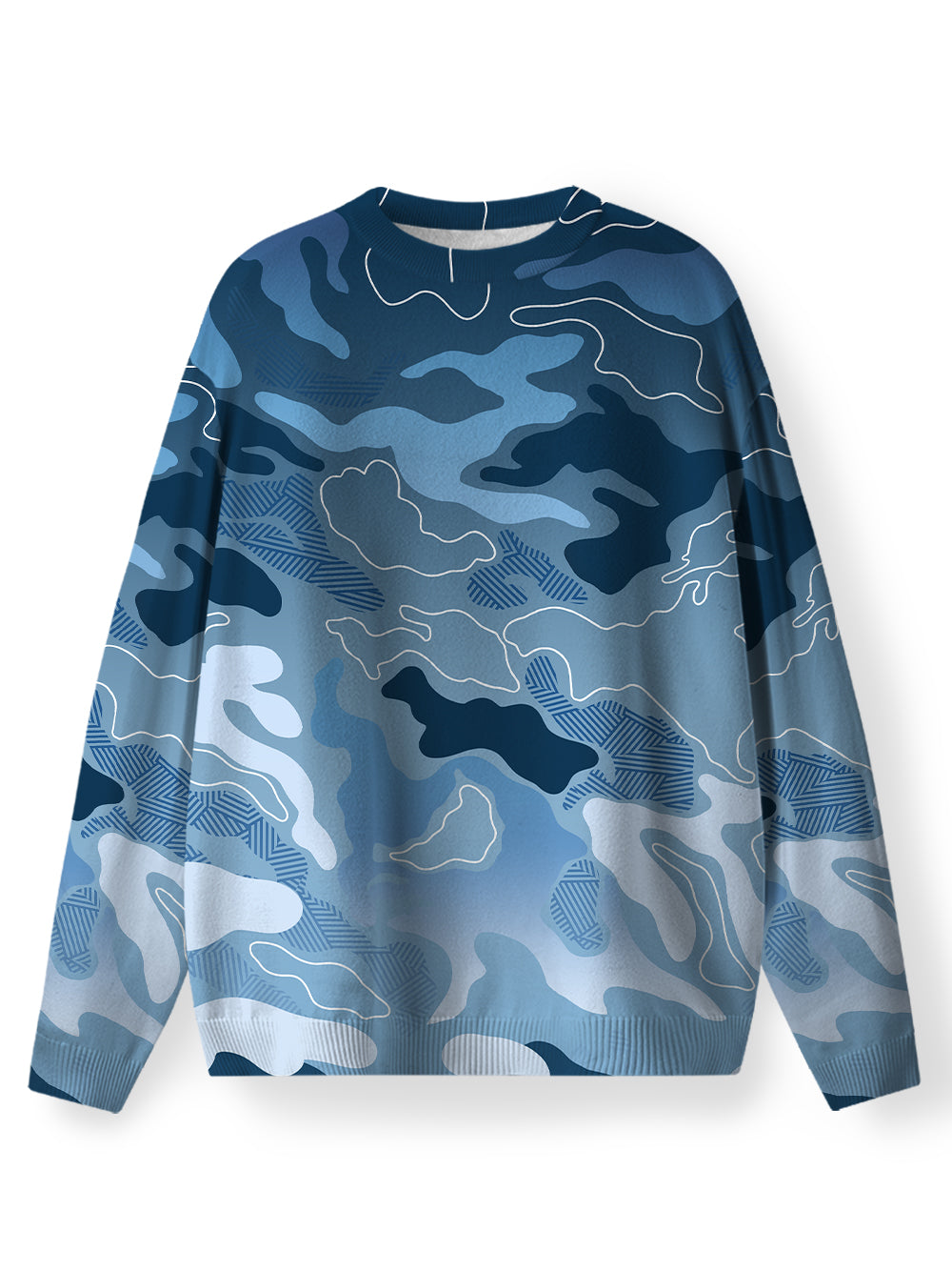 Orionride Gradient Ripple Men's Sweaters