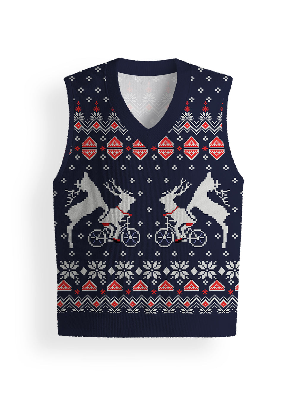 Orionride Deer Gathering Sweater Vest