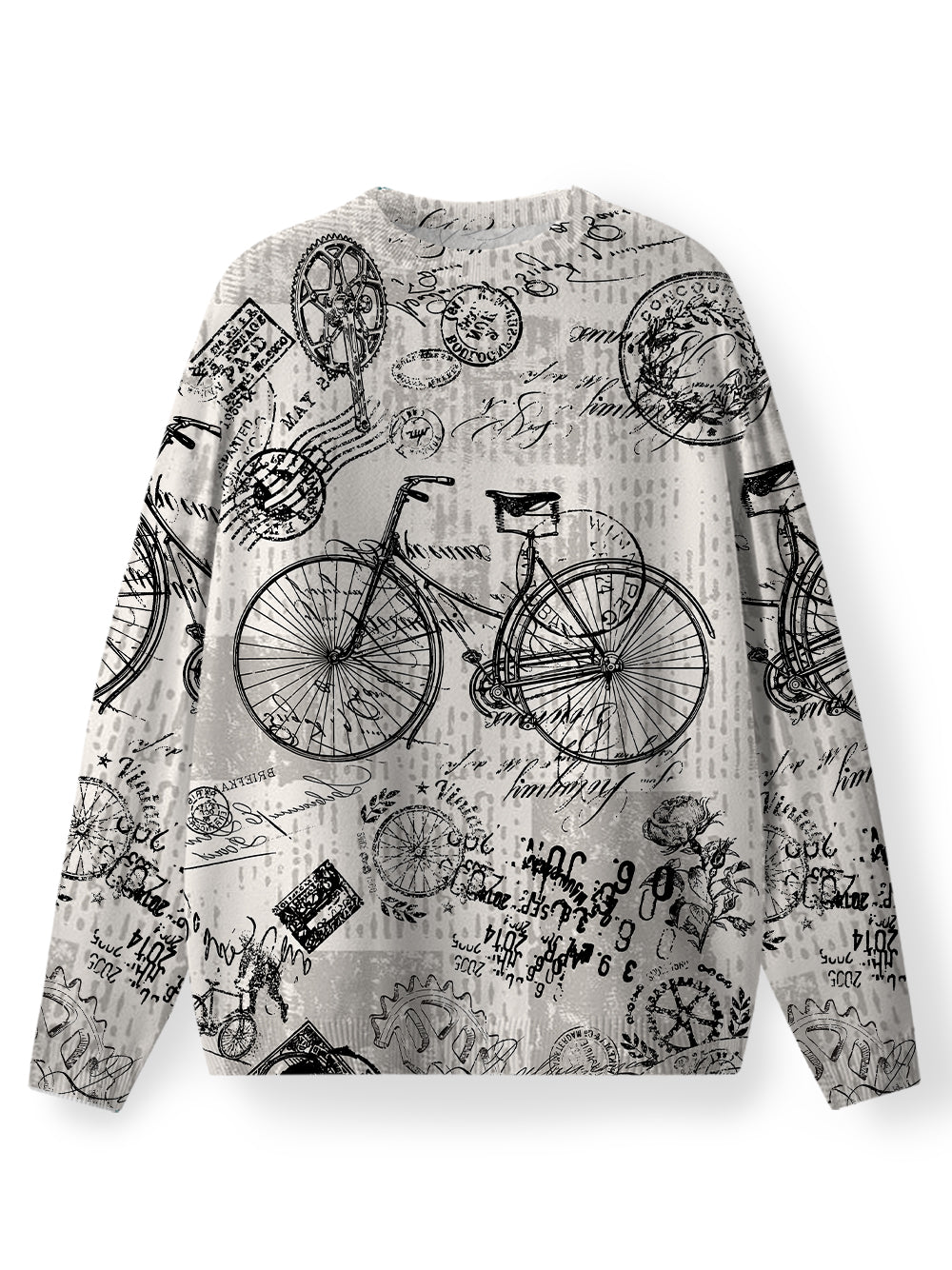 Orionride Nostalgic Bicycle Men's Sweaters