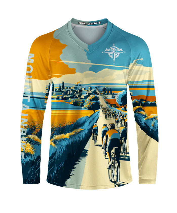 Orionride Cycling Trails Long Sleeve Downhill Jersey