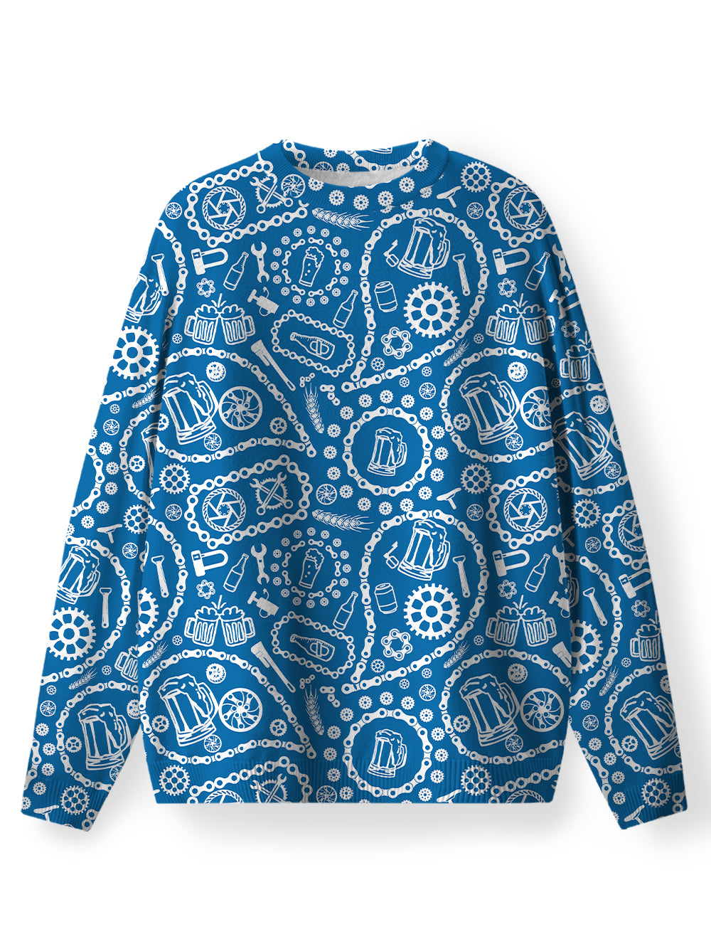 Orionride Chain And Beer Men's Sweaters