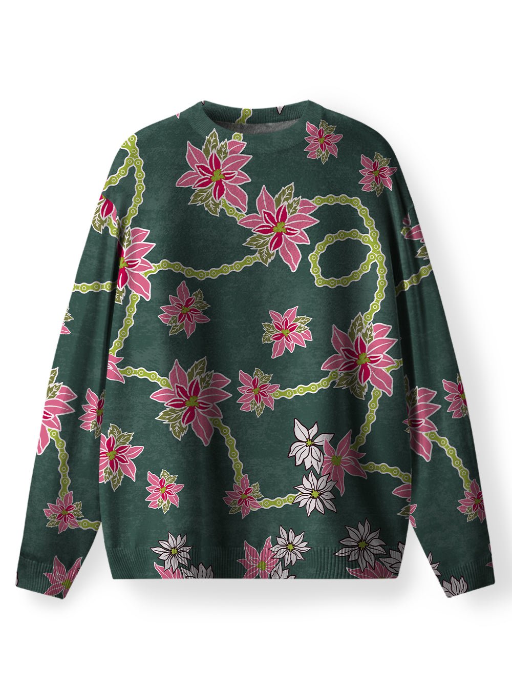 Orionride Chain Flowers Men's Sweaters