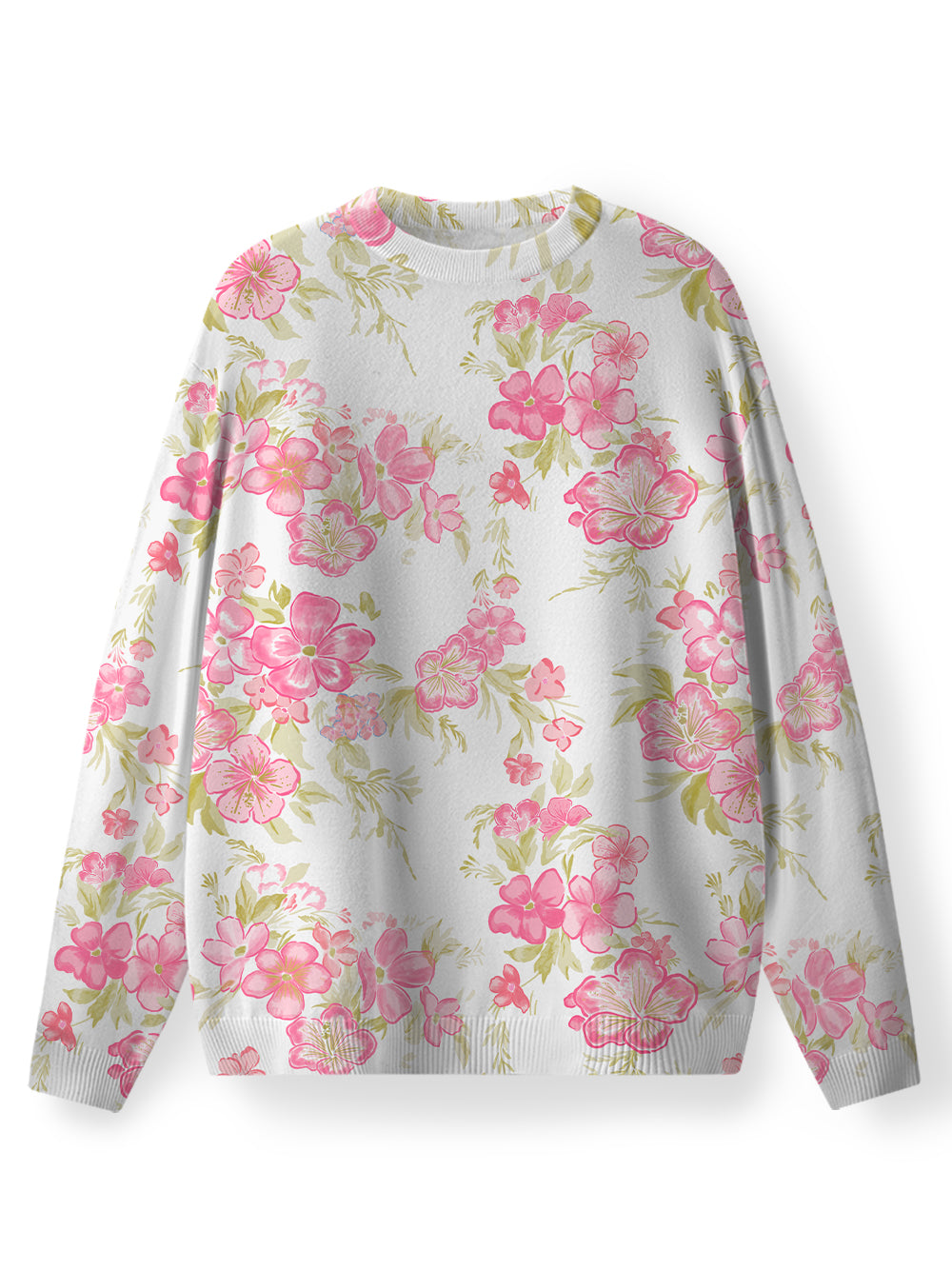 Orionride Fragrant Peach Blossoms Women's Sweaters