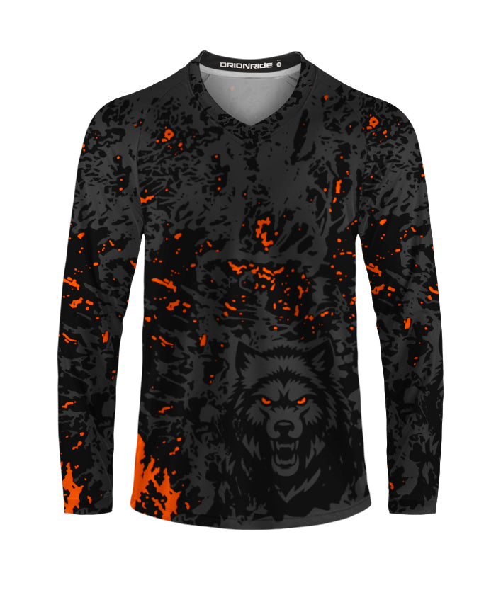 Orionride King Of Animals Long Sleeve Downhill Jersey