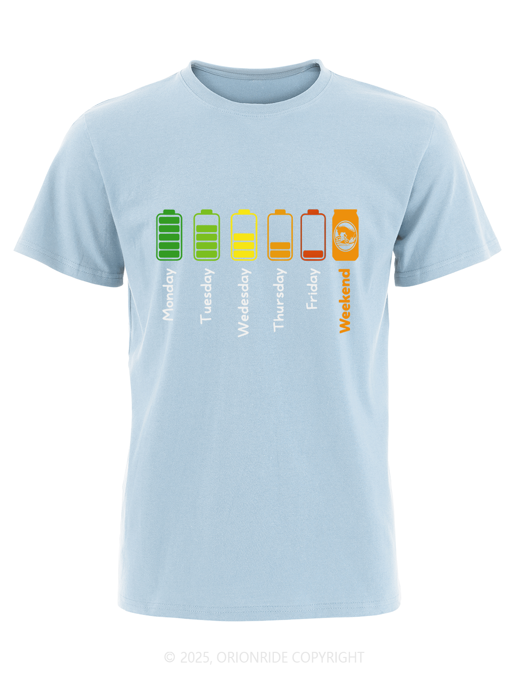 Orionride Fully Charged Short Sleeves Bike T-Shirt