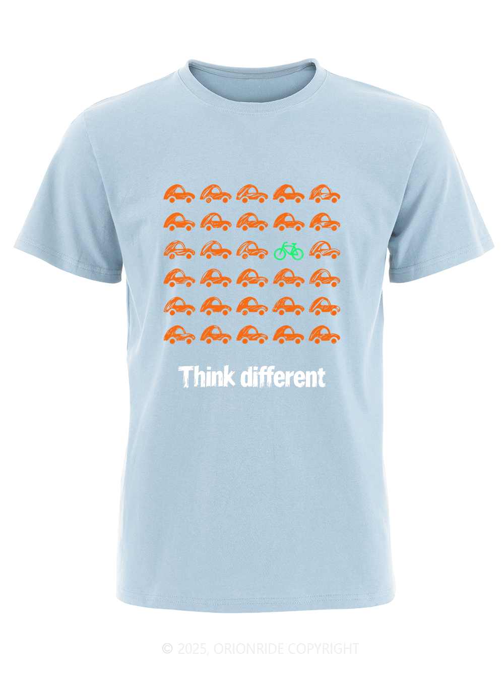 Orionride Think Different Short Sleeves Bike T-Shirt