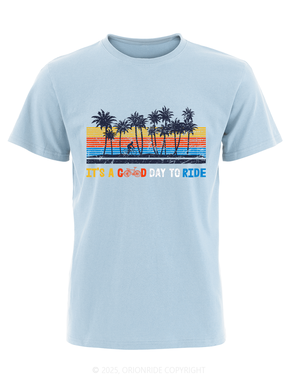 Orionride It's A Good Day To Ride Short Sleeves Bike T-Shirt