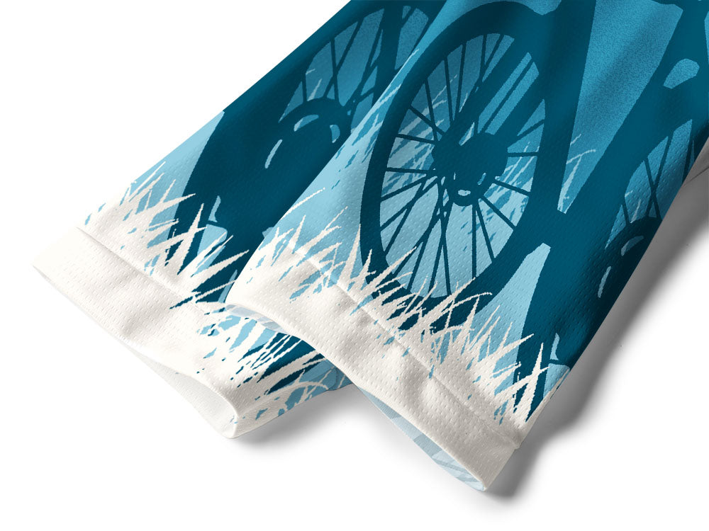 Orionride Sunset Camping Long Sleeve Downhill Jersey