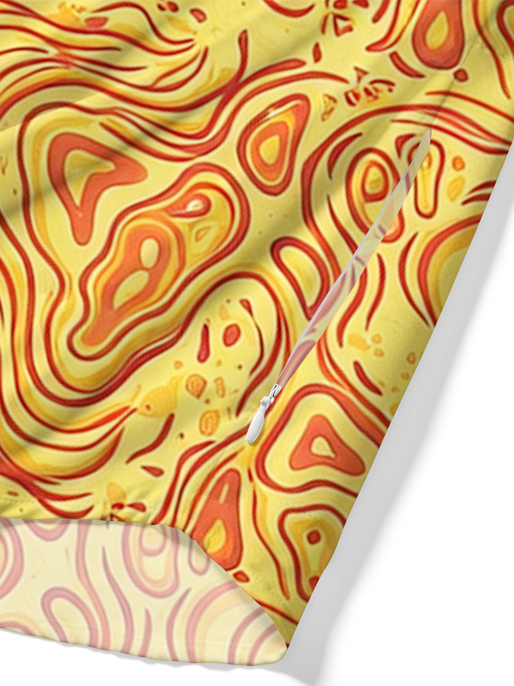 Orionride Ice And Fire Blend Zipper Pockets Ultra Lightweight Short Sleeves Gravel Shirt