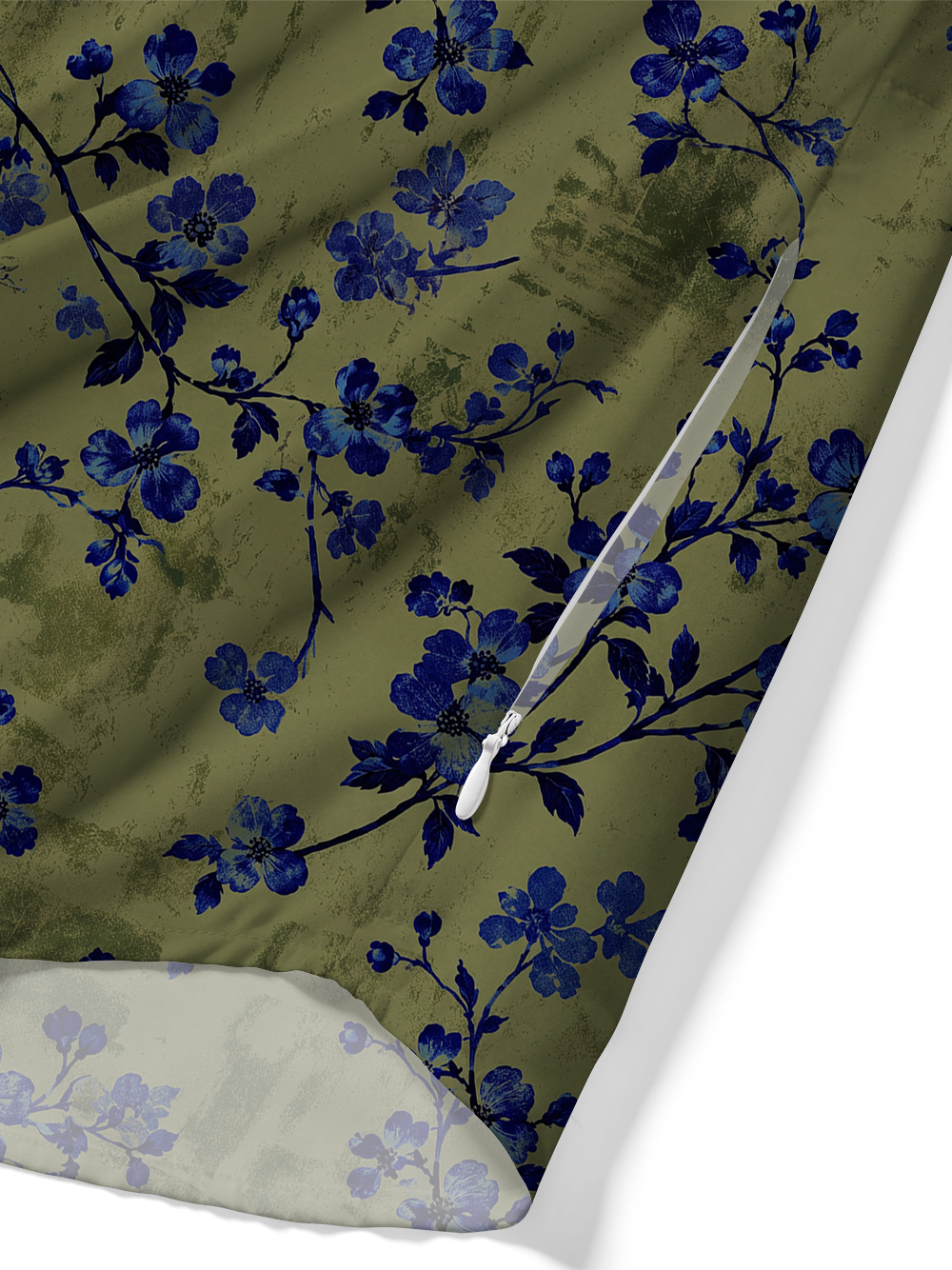 Orionride Vintage Bluebell Zipper Pockets Ultra Lightweight Short Sleeves Gravel Shirt