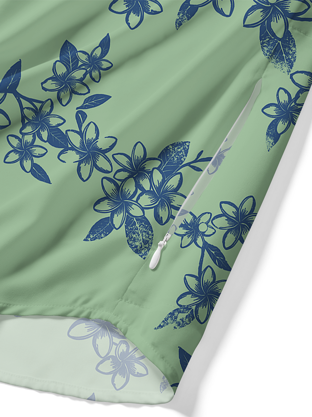 Orionride Ring-shaped Flowers Zipper Pockets Ultra Lightweight Short Sleeves Gravel Shirt