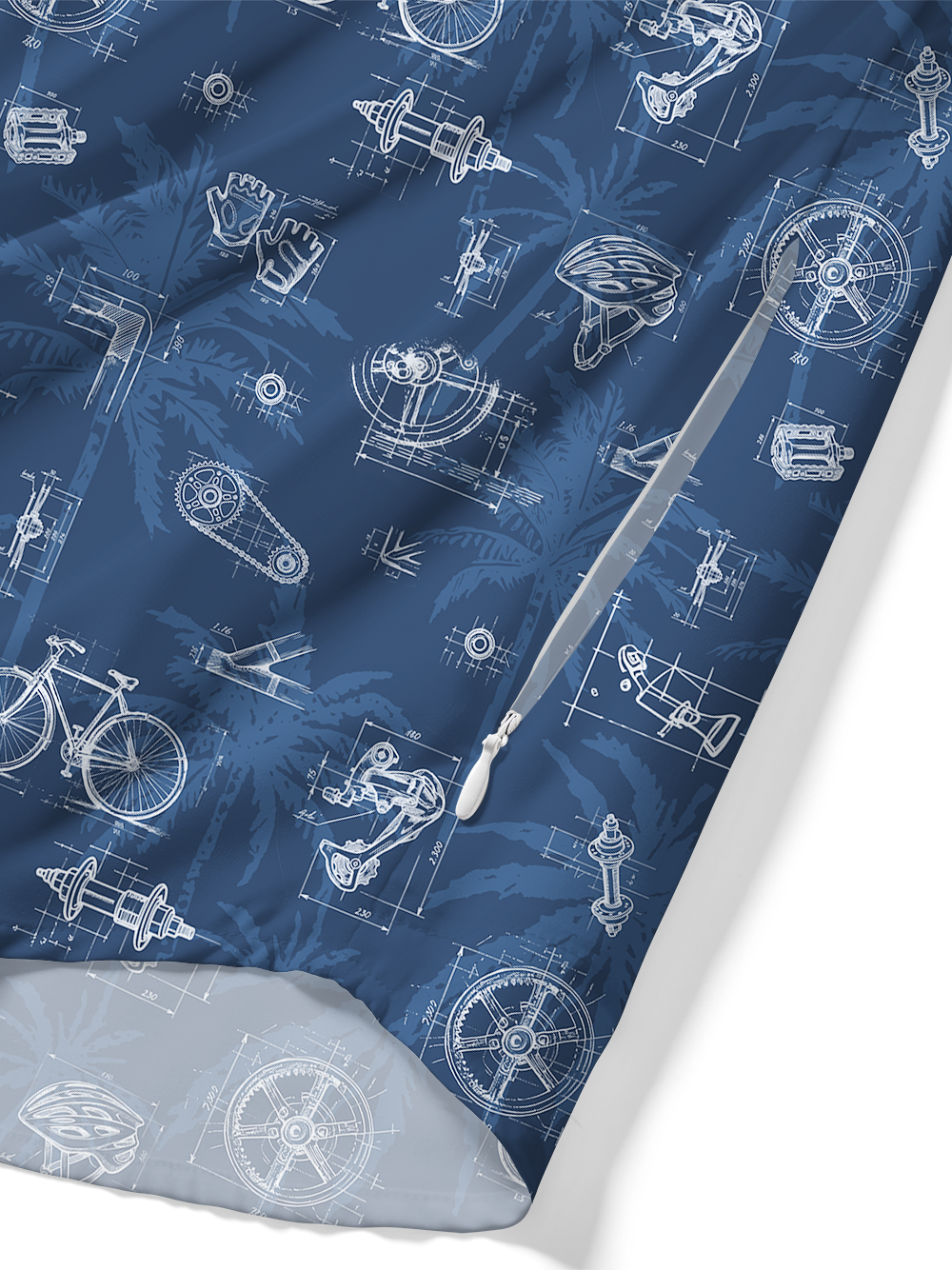 Orionride Dropped Equipment Zipper Pockets Ultra Lightweight Short Sleeves Gravel Shirt