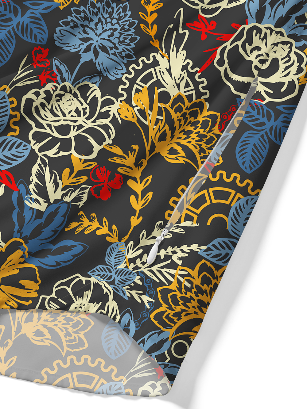 Orionride Sunshine Garden Zipper Pockets Ultra Lightweight Short Sleeves Gravel Shirt