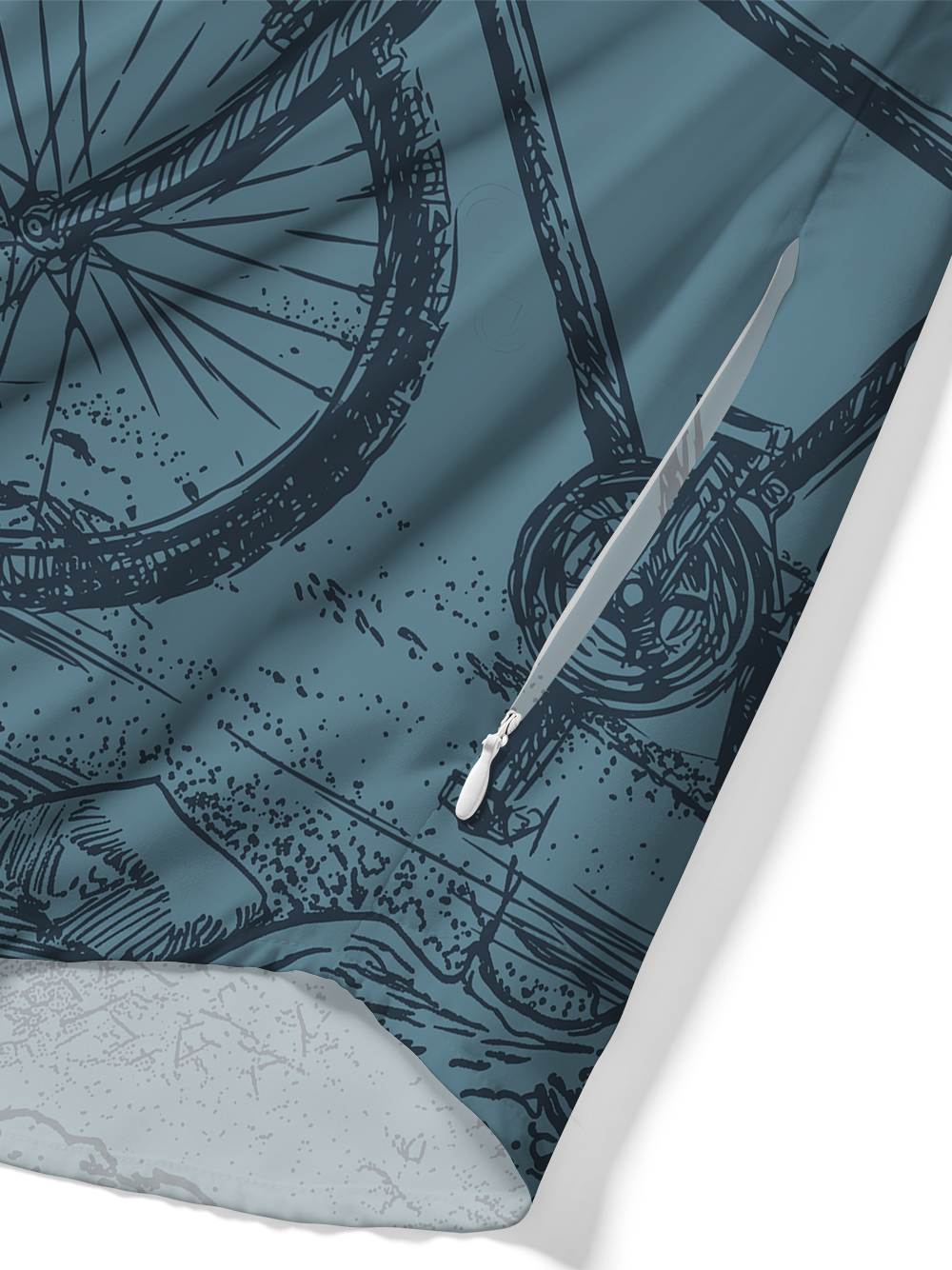Orionride Forest Stop Ride Zipper Pockets Ultra Lightweight Short Sleeves Gravel Shirt