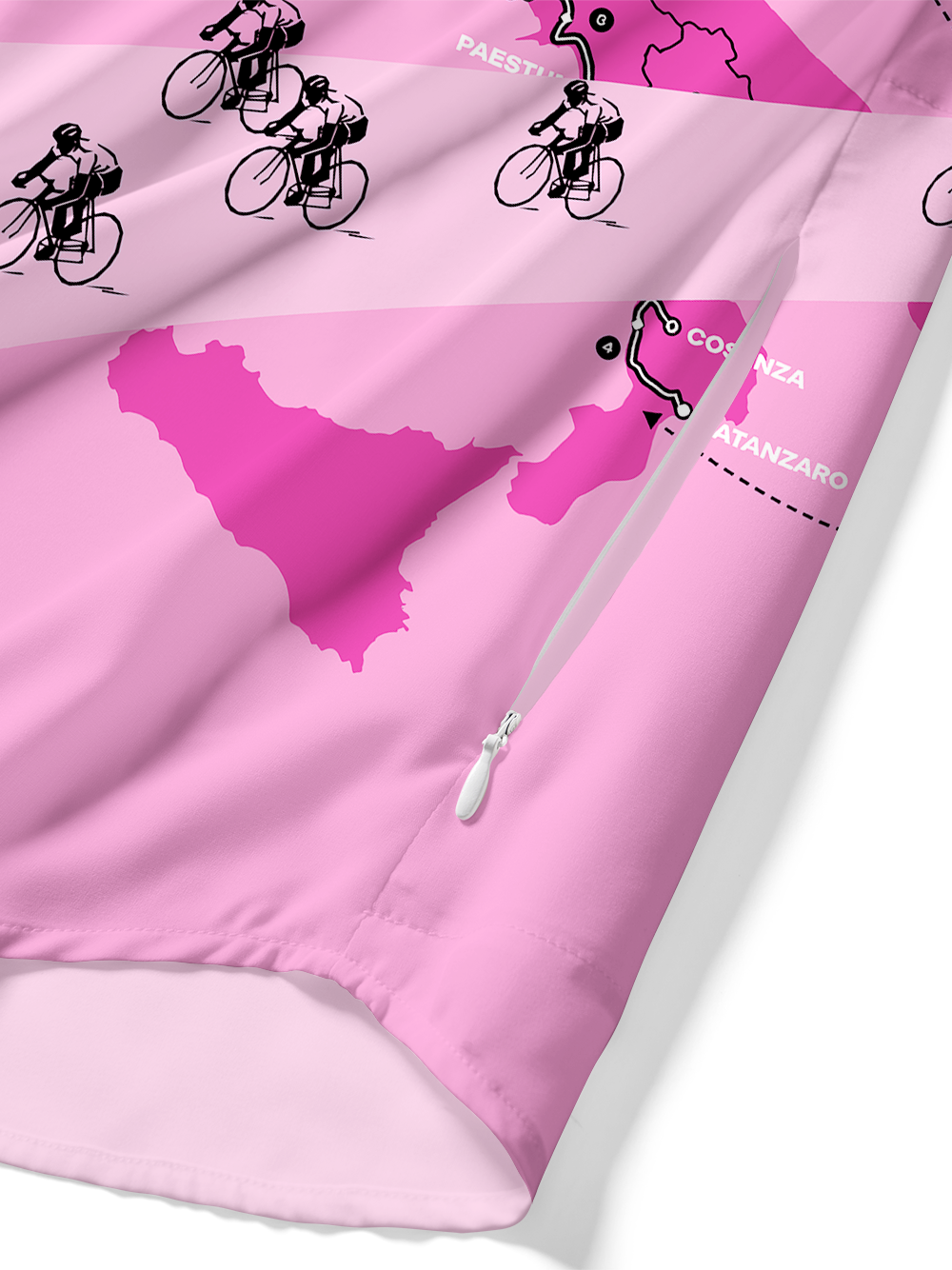 Orionride City Tour Zipper Pockets Ultra Lightweight Short Sleeves Gravel Shirt