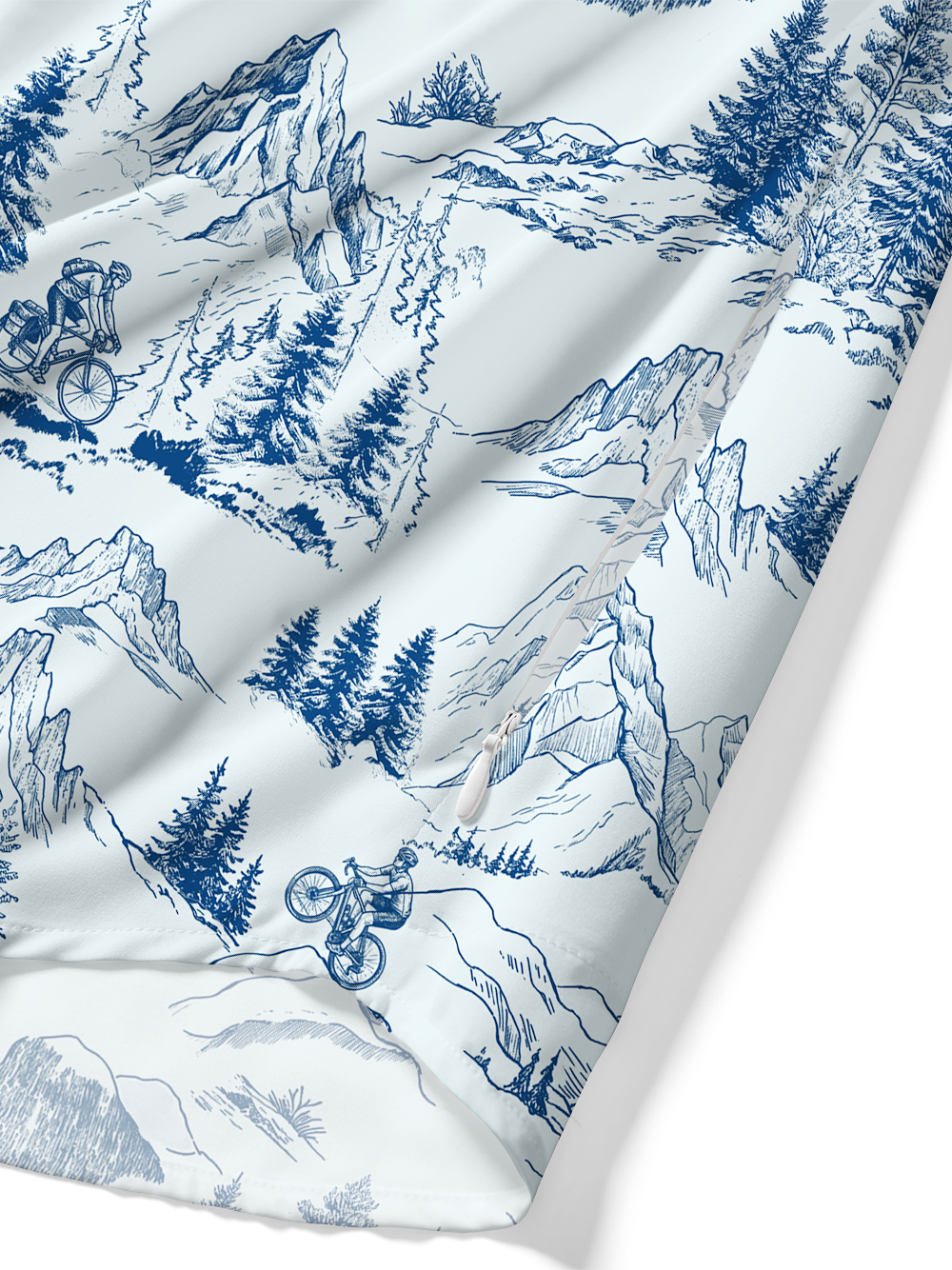 Orionride Wild Ride Trail Zipper Pockets Ultra Lightweight Short Sleeves Gravel Shirt
