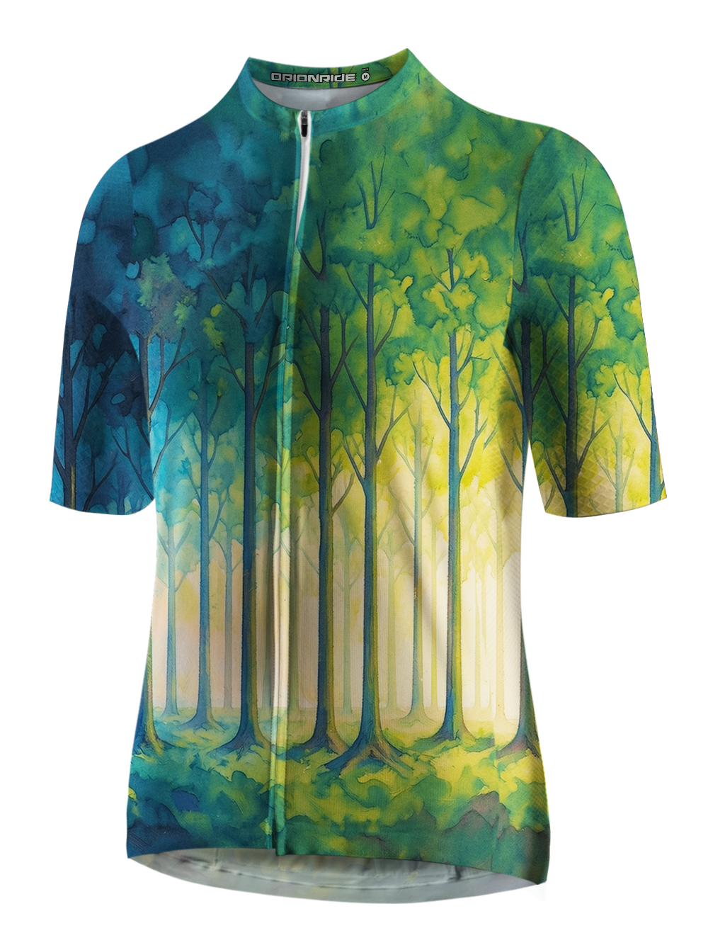 Orionride Sunshine Forest Short Sleeves Cycling Jersey