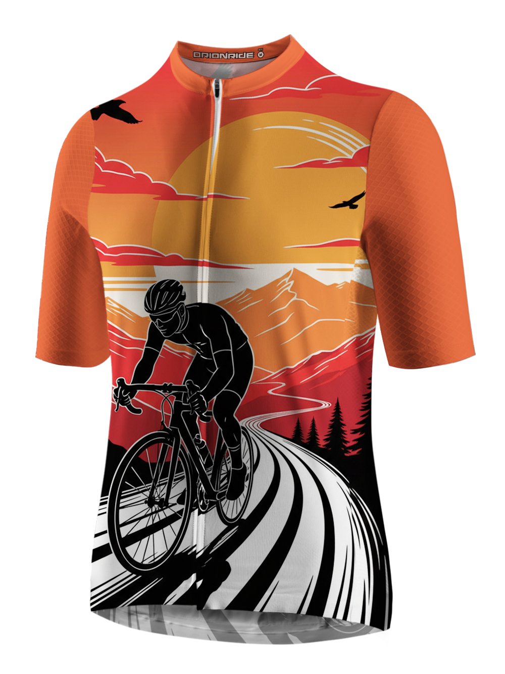 Orionride Under The Blazing Sun Short Sleeves Cycling Jersey