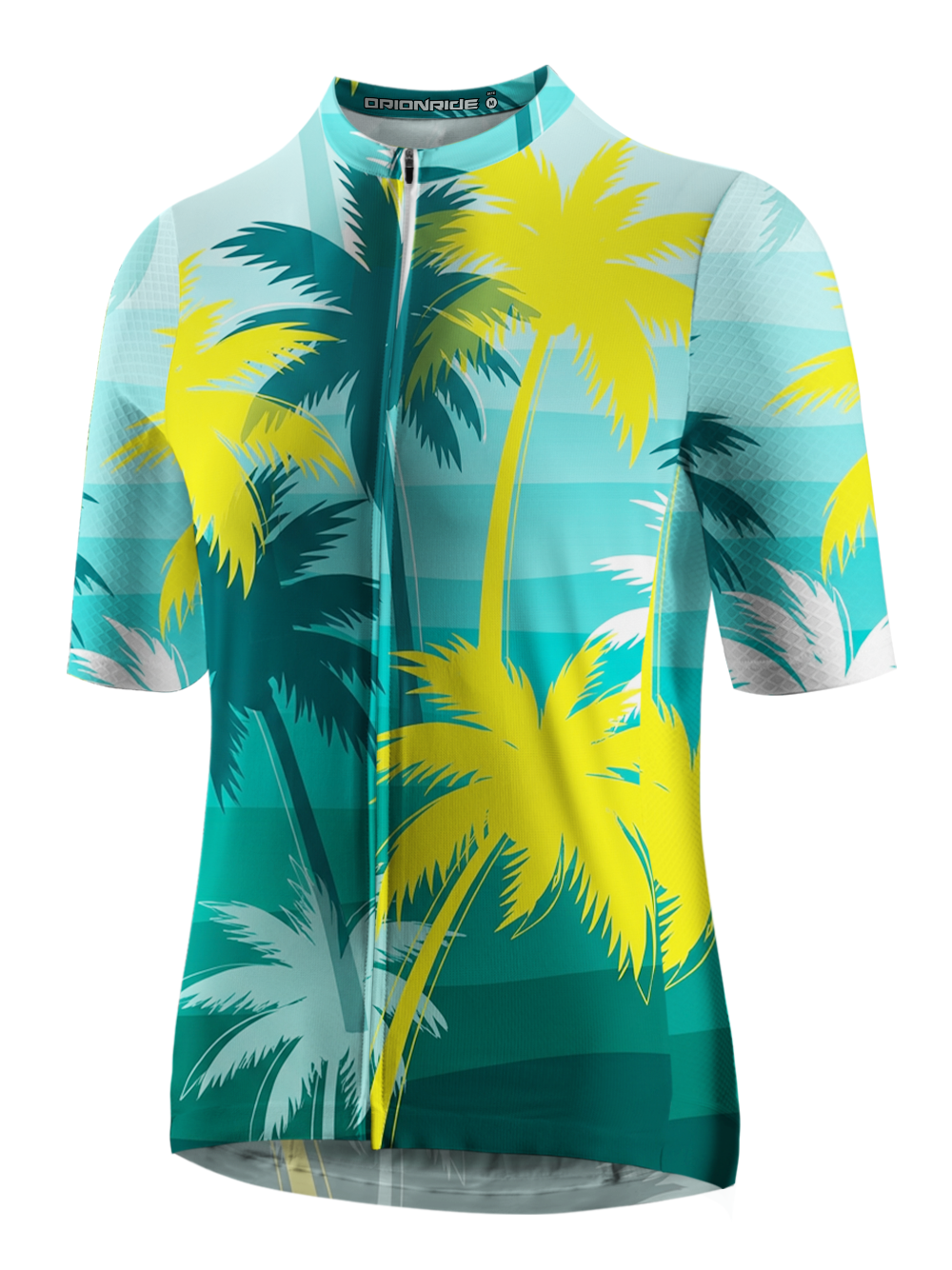 Orionride Dense Palm Trees Short Sleeves Cycling Jersey