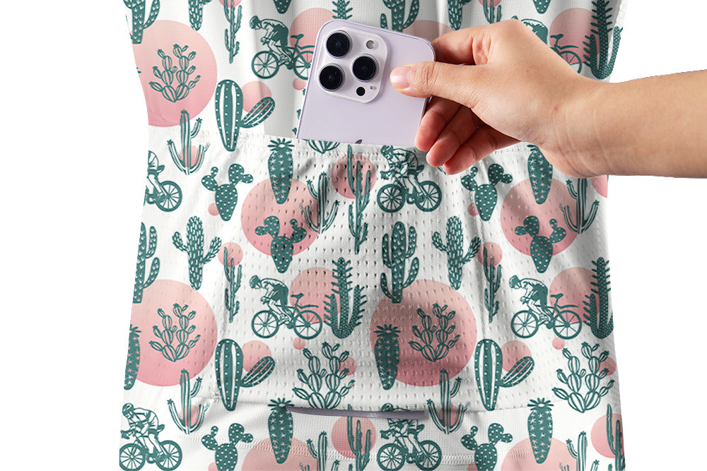 Orionride Cactus Ride Women's Long Sleeve Cycling Jersey